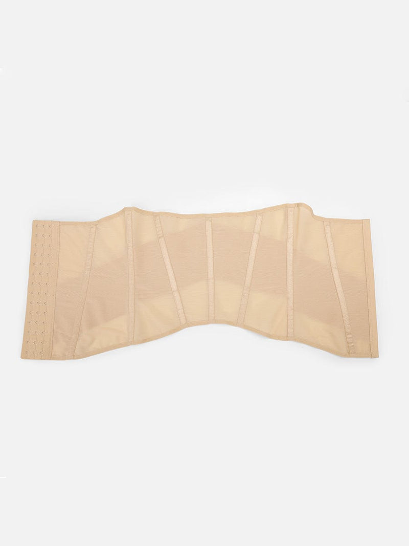 Cinta Modeladora em Mesh Respirável com 7 Barbatanas de Aço