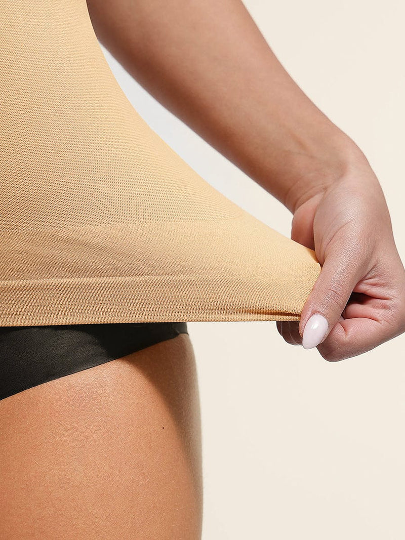 Top Modelador Sem Costuras com Suporte ao Peito