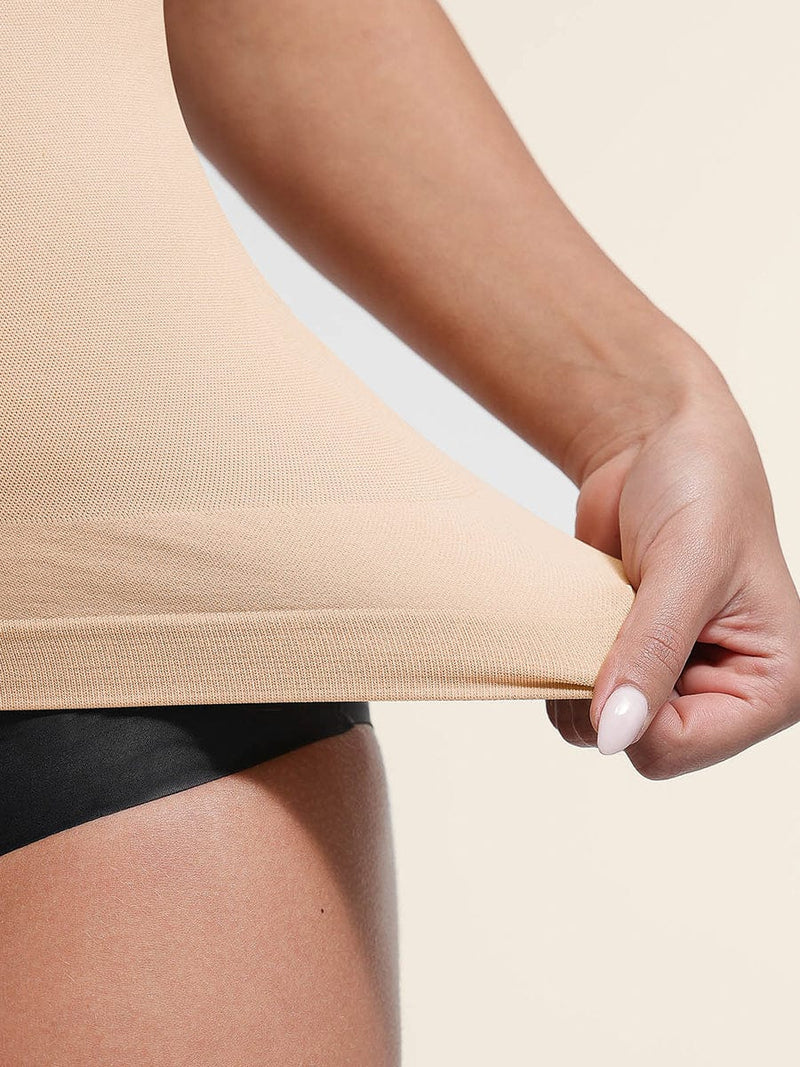 Top Modelador Sem Costuras com Suporte ao Peito