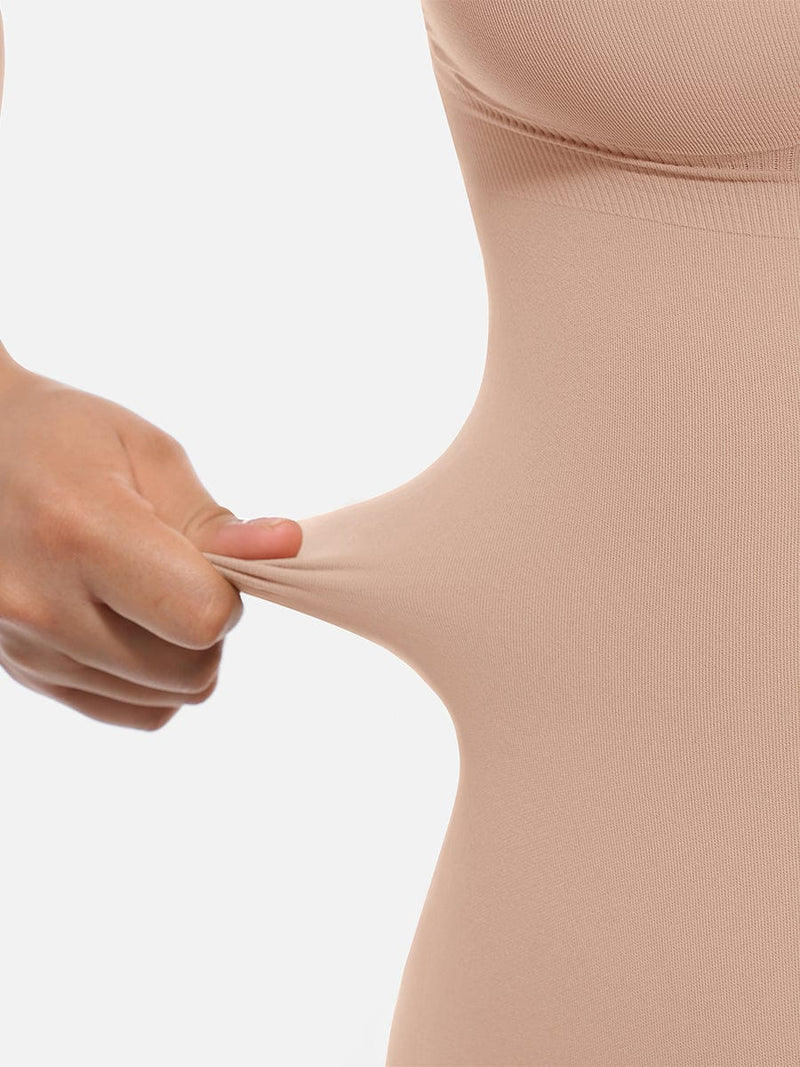 Mono de tanga con busto cubierto sin costuras