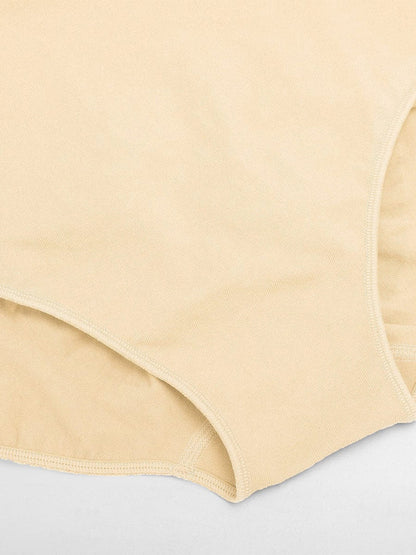 Cueca Modeladora Sem Costuras de Cintura Alta com Efeito Push-Up