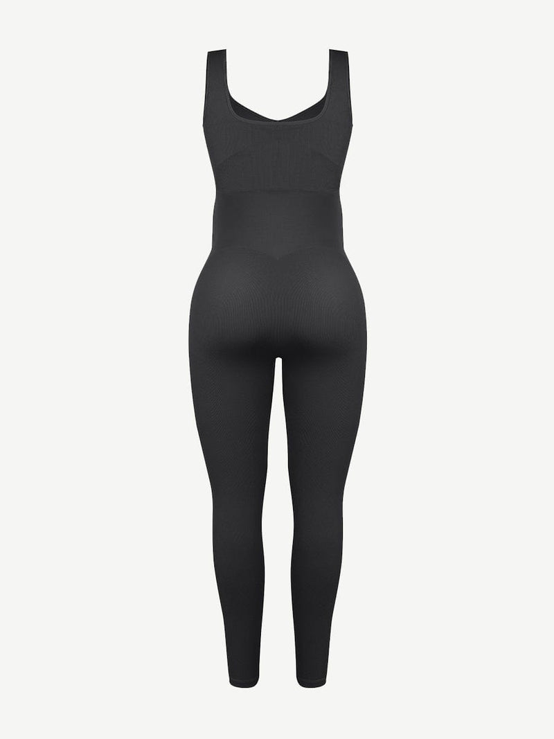 Seamless Eco-friendly Back Lifting Abdominal Supports Maternity Catsuit Jumpsuit