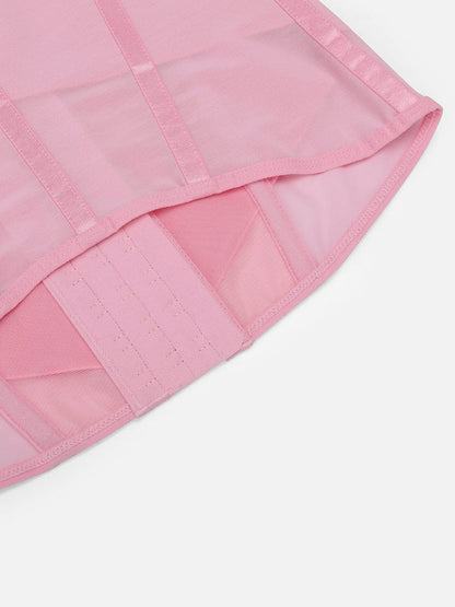 Cinta Modeladora em Mesh Respirável com 7 Barbatanas de Aço