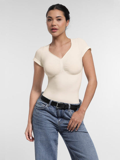 Body Modelador Fio Dental com Suporte ao Peito