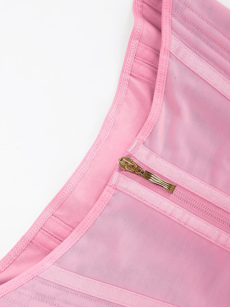 Cinta Modeladora de Alta Compressão com 15 Barbatanas de Aço