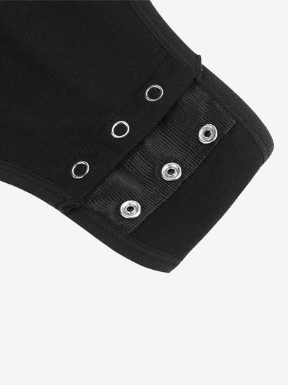 Body Modelador Sem Costuras de Manga Comprida