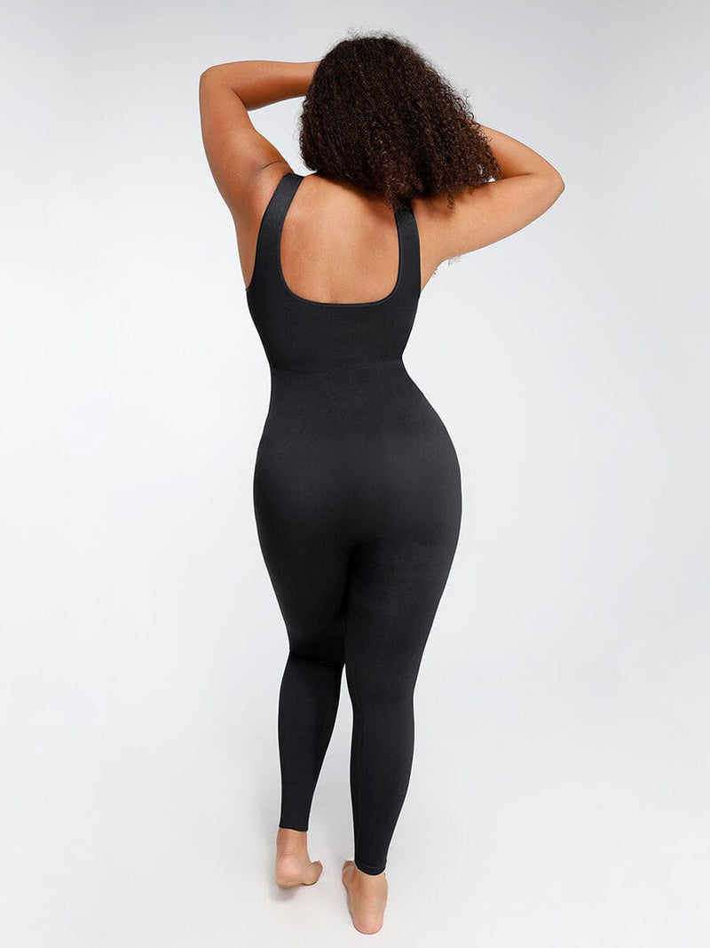 Seamless Eco-friendly Back Lifting Abdominal Supports Maternity Catsuit Jumpsuit