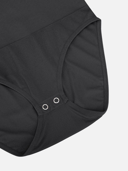 Body Modelador Sem Costuras de Manga Curta