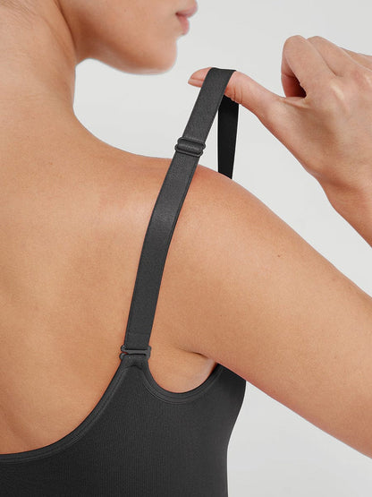 Macacão Modelador Sem Costuras com Lifting de Glúteos