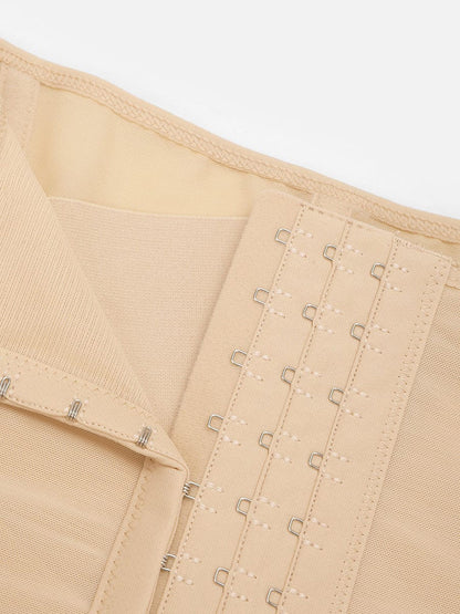 Cinta Modeladora em Mesh Respirável com 7 Barbatanas de Aço