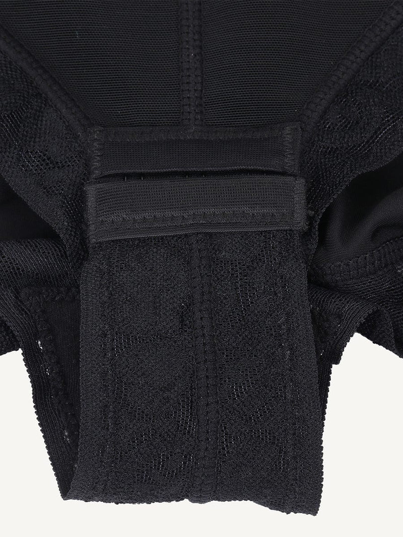 Modelador em Renda com Fecho Frontal e Suporte ao Peito