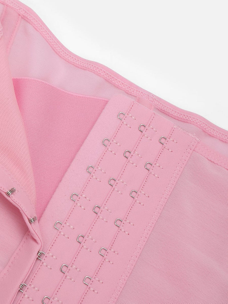 Cinta Modeladora em Mesh Respirável com 7 Barbatanas de Aço