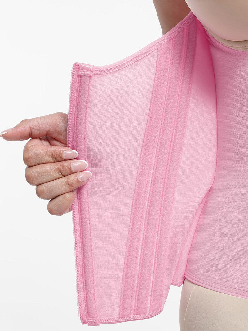 Cinta Modeladora de Alta Compressão com 15 Barbatanas de Aço